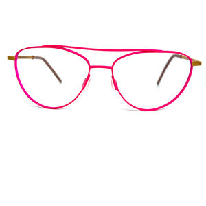 Ongreen Designer‎ Titanium Eyeglasses Lyra 1136 Pink Gold 57-15-135 20949